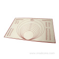 Customized eco-friendly silicone baking rolling dough mat